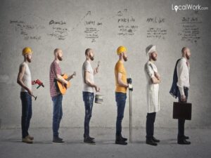 Changing occupation