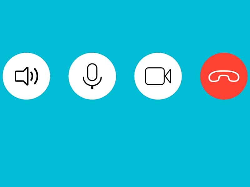 video call icons